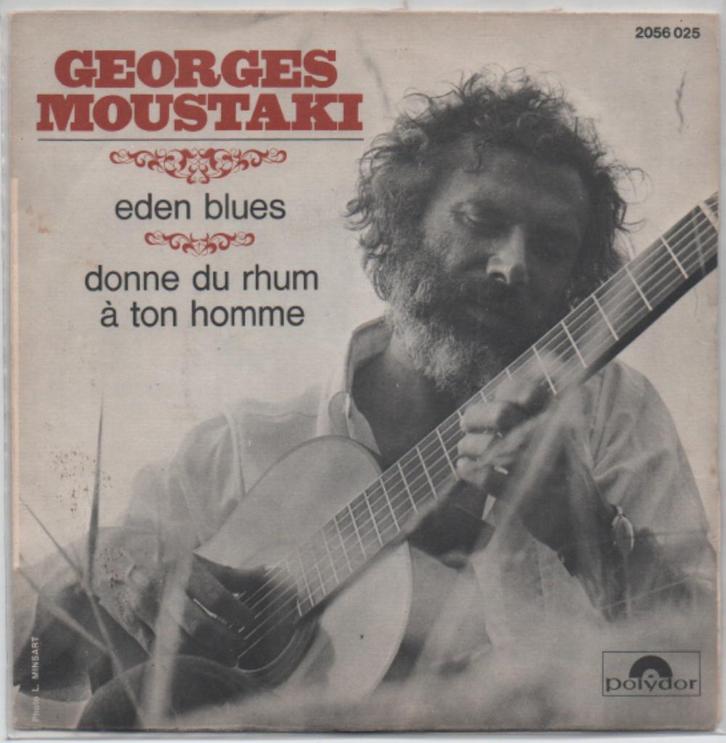 Georges Moustaki- Eden Blues, Cd's en Dvd's, Vinyl Singles, Zo goed als nieuw, Jazz en Blues, Verzenden