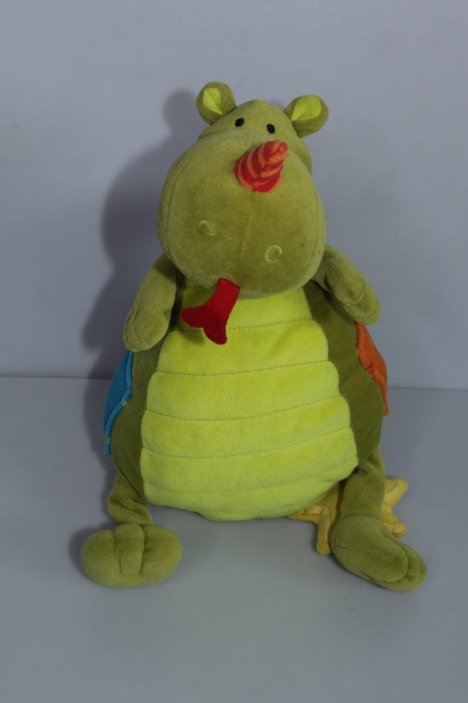 Lilliputiens Walter muziekknuffel muziekmobiel draak dragon, Kinderen en Baby's, Speelgoed | Knuffels en Pluche, Zo goed als nieuw