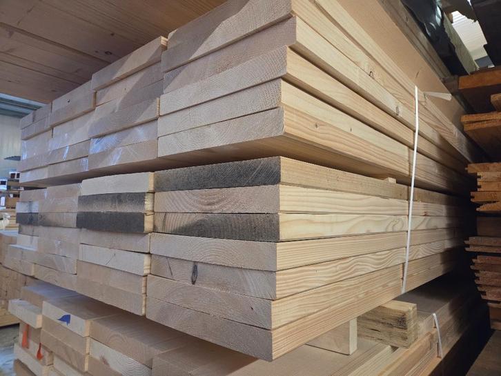 Balkhout cls  3.8 x 28.5 cm - 6.00 m lang, Doe-het-zelf en Verbouw, Hout en Planken, Nieuw, Balk, Overige houtsoorten, 300 cm of meer