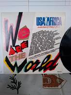 USA for Africa - We Are The World - Single, Cd's en Dvd's, Vinyl Singles, 7 inch, Single, Ophalen of Verzenden, Zo goed als nieuw