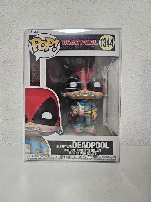 Funko Pop Sleepover Deadpool 1344, Verzamelen, Poppetjes en Figuurtjes, Nieuw, Ophalen of Verzenden