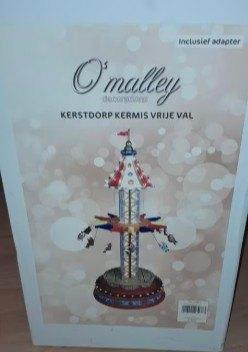 Kerstdorp "Vrije val" kermisattractie, Diversen, Kerst, Zo goed als nieuw, Ophalen of Verzenden