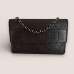 Chanel WOC embossed Chanel, Gebruikt, Schoudertasje, Zwart, Ophalen of Verzenden