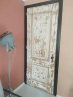 Oude deur met kozijn - Karakteristiek!, Doe-het-zelf en Verbouw, Deuren en Horren, Ophalen, Gebruikt, 80 tot 100 cm, 215 cm of meer