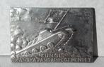 WWII TANK ZWEEDSE PANTSERREGIMENT METALEN PLAAT, Verzenden, Landmacht, Duitsland