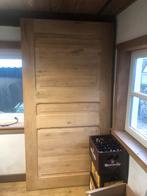 Massief eiken paneel deuren en brede schuifdeur, Ophalen of Verzenden, Zo goed als nieuw