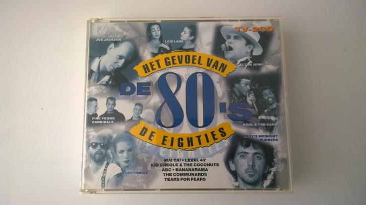 Het gevoel van de eighties- de 80, Cd's en Dvd's, Cd's | Verzamelalbums, Gebruikt, Pop, Ophalen