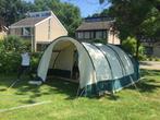 6 pers katoenen tent met inhangtent voor nog 2 pers., Ophalen, Zo goed als nieuw, Tot en met 4