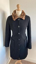 King Louie maat 38 midi lange winter jas 790, Maat 38/40 (M), Zwart, Ophalen of Verzenden, Zo goed als nieuw