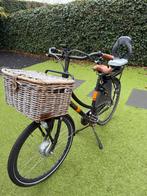 Forza Viela Elektrische Fiets met Mand en Kinderzitje, Gebruikt, 51 tot 55 cm, 30 tot 50 km per accu, Ophalen