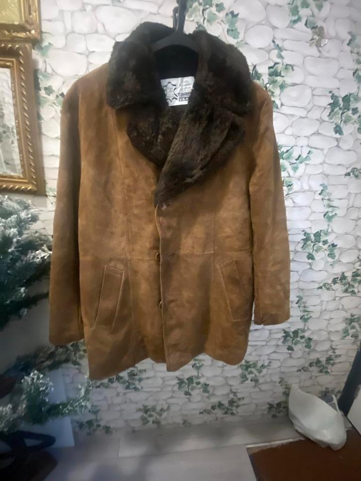 Vintage Zgan Mast XL Herenjas, Kleding | Heren, Jassen | Zomer, Zo goed als nieuw, Maat 56/58 (XL), Bruin, Ophalen of Verzenden