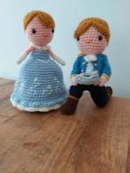 assepoester omkeerfiguur met prins, Ophalen of Verzenden, Nieuw, Haken, Overige typen