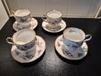 Vintage Elizabethan Staffordshire Theekopjes & Schotels, Ophalen of Verzenden