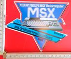 Vintage sticker Philips MSX thuis computer, Ophalen of Verzenden, Zo goed als nieuw, Overige typen