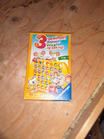 Ravensburger 3 Gewinnt! - Kinderspel beschikbaar voor biedingen