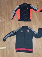 Adidas AC Milan trainingsjack 2 maat 164, Ophalen of Verzenden, Gebruikt, Adidas, Jongen