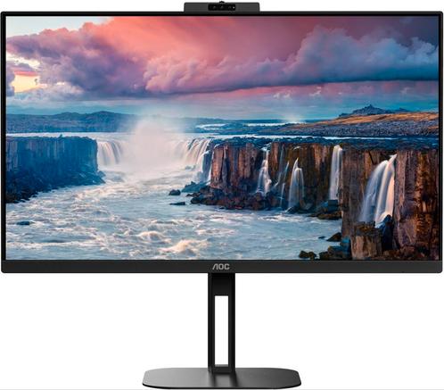 AOC Q27V5CW Zwart ips usb c 75hz 1ms monitor 27", Computers en Software, Monitoren, Zo goed als nieuw, DisplayPort, HDMI, USB-C