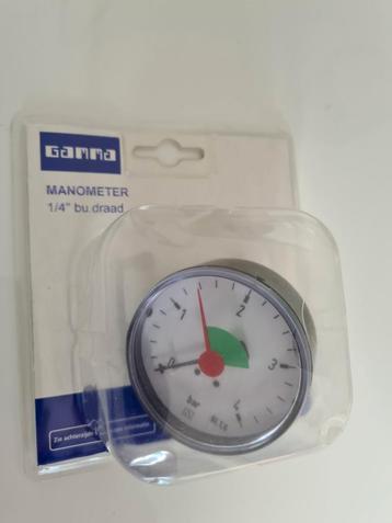 Nieuwe Gamma Manometer 1/4" bu draad beschikbaar voor biedingen