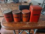 Vintage Koffieblikken Set, Ophalen of Verzenden, Gebruikt, Overige, Overige merken