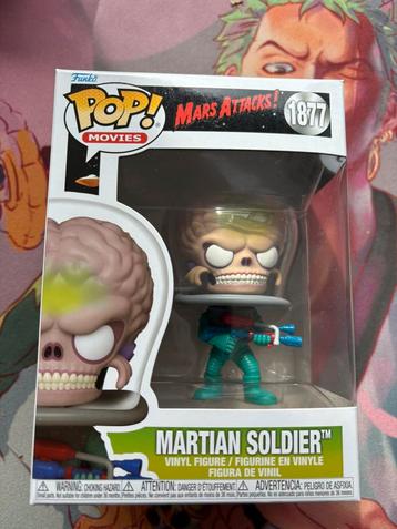 Funko pop Martian Soldier with Atomic Ray Gun #1877 beschikbaar voor biedingen