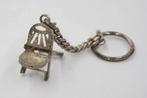 Collectors item; zilveren Thonet stoel sleutelhanger, Verzamelen, Ophalen of Verzenden, Merk
