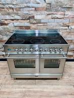 Luxe Boretti keramisch Fornuis met 6 zones RVS 100 cm, Witgoed en Apparatuur, Fornuizen, 60 cm of meer, Keramisch, Ophalen of Verzenden