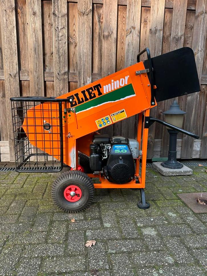 Hout hakselaar Eliet Minor, Tuin en Terras, Hakselaars, Zo goed als nieuw, Ophalen