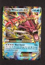 M Gyarados EX - Zeldzame Pokémon kaart!, Ophalen of Verzenden, Zo goed als nieuw, Losse kaart, Foil