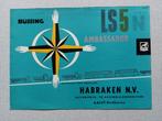 BÜSSING LS5 N Ambassador Brochure / Folder - HABRAKEN - 1962, Ophalen of Verzenden, Zo goed als nieuw, Overige merken