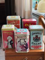 Vintage Droste blikken 5 verschillende, Verzamelen, Blikken, Ophalen of Verzenden, Gebruikt, Overige, Droste