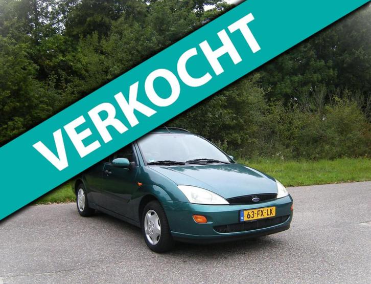 Ford Focus Wagon 1.6-16V Trend . Airco . trekhaak audio . en, Auto's, Ford, Bedrijf, Te koop, Focus, ABS, Airbags, Airconditioning