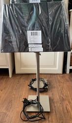 2 dressoir lampen met nieuwe zwarte lampekap verstelbaar, Ophalen, Gebruikt, 50 tot 75 cm, Metaal
