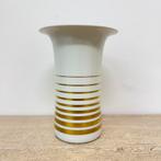 Vintage Arzberg porseleinen vaas goud jaren 70 design, Huis en Inrichting, Keuken | Servies, Vaas, Vaas, Overige typen, Ophalen of Verzenden