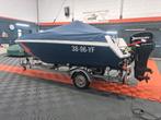 Zeer nette speedboot Quicksilver Commander 500 + 50pk 4 takt, Watersport en Boten, Minder dan 70 pk, Benzine, Buitenboordmotor