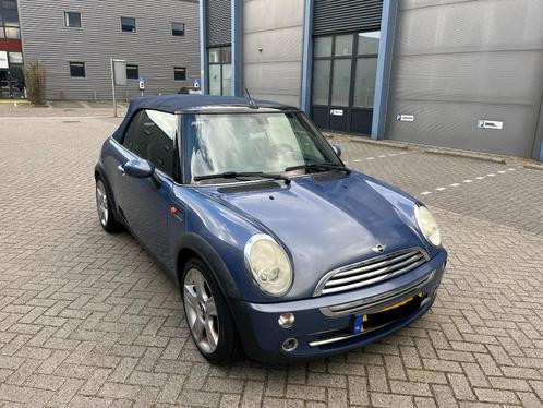 Mini 1.6 16V Cooper Cabrio 2005, Auto's, Mini, Particulier, Cabrio, Airconditioning, Cruise Control, Lederen bekleding, Metallic lak