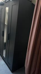 Zwarte kast - Gebruikt - Ophalen, Huis en Inrichting, Kasten | Kledingkasten, Ophalen, Overige materialen, Gebruikt, 100 tot 150 cm