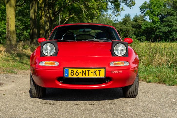 Mazda MX-5 uit 1997 | ERG LAGE KM | ROESTVRIJ, Auto's, Mazda, Bedrijf, MX-5, Bluetooth, Elektrische ramen, Lichtmetalen velgen