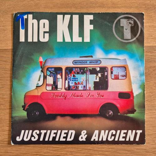 The KLF - Justified & Ancient  (1991), Cd's en Dvd's, Vinyl Singles, Gebruikt, Ophalen of Verzenden