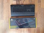 Corsair K55 membrane gaming keyboard, Computers en Software, Toetsenborden, Gebruikt, Gaming toetsenbord, Azerty, Ophalen of Verzenden