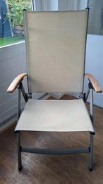 4 Tuinstoelen 7 standen Preston. Luxe brede stoelen., Tuin en Terras, Ophalen, Gebruikt