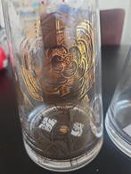 2x Pip Studio glazen kannen – Royal Golden Flower, Glas of Glazen, Ophalen of Verzenden, Overige stijlen, Glas