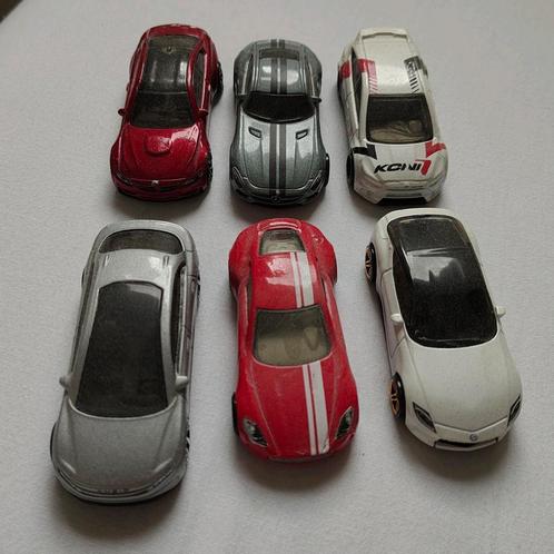 6 Hot Wheels, Kinderen en Baby's, Speelgoed | Actiefiguren, Gebruikt, Ophalen of Verzenden