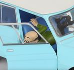 Citroen AMI 6 prof.Zonnebloem 1/24 Kuifje TINTIN # 18, Hobby en Vrije tijd, Modelauto's | 1:24, Verzenden, Nieuw, Auto, Overige merken