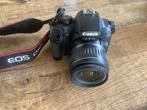 Prachtige Canon spiegelreflex camera met 18/55mm lens, Ophalen of Verzenden, Zo goed als nieuw, Canon