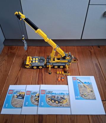 Lego city hijskraan XXL 7249 compleet met bouwinstructies  beschikbaar voor biedingen