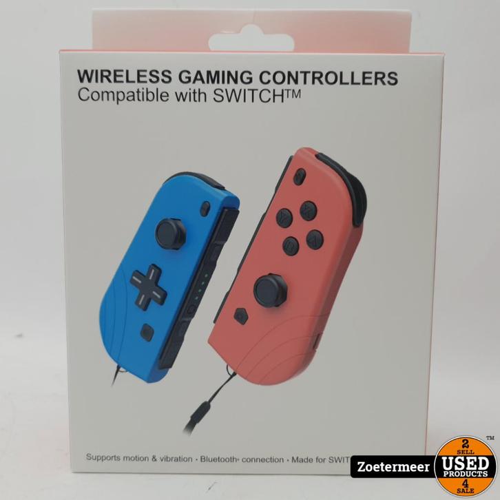 Qware Switch Joy Con Neon || Nu voor maar €19,99, Spelcomputers en Games, Games | Nintendo Switch, Overige genres, 1 speler, Vanaf 3 jaar