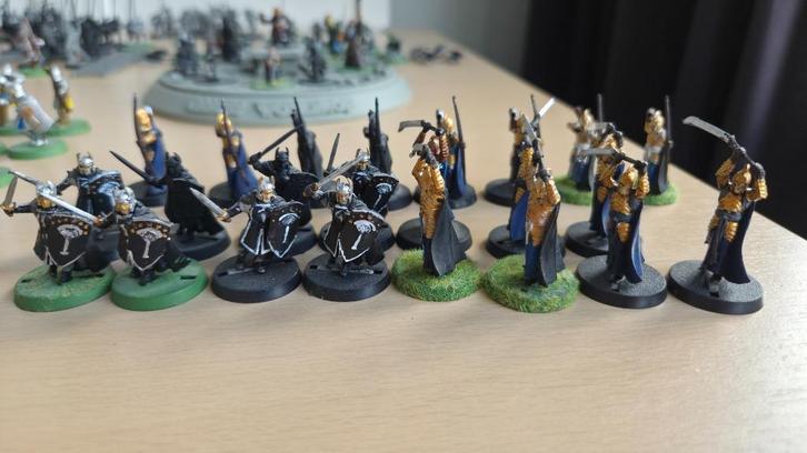 Warhammer Lord of the Rings Warriors of the Last Alliance, Hobby en Vrije tijd, Wargaming, Zo goed als nieuw, Lord of the Rings