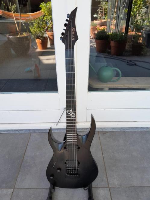SOLAR A1.6BOP LH – Black Open Pore Matte linkshandig, Muziek en Instrumenten, Snaarinstrumenten | Gitaren | Elektrisch, Zo goed als nieuw