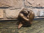 Bronzen Beeldje - Vrouw, Antiek en Kunst, Ophalen of Verzenden