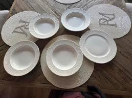 Riviera maison servies borden Bellecote € 8 per stuk beschikbaar voor biedingen